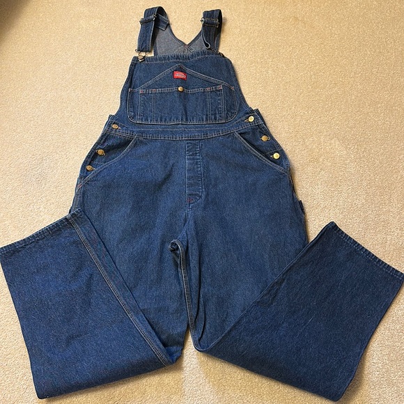 Dickies Other - Vintage Dickies men’s bib overalls size L (1)